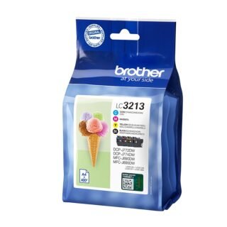 Brother LC3213VAL inktcartridge 4 stuk(s) Origineel Hoog (XL) rendement Zwart, Cyaan, Magenta, Geel