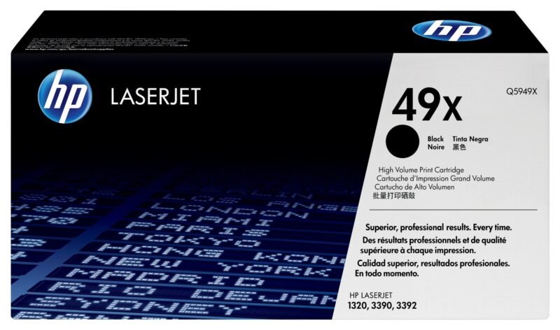 HP 49X originele high-capacity zwarte LaserJet tonercartridge, foto 1 van 1