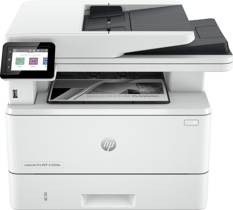 HP LaserJet Pro MFP 4102fdw Printer Laser Mon, photo 1 of 1