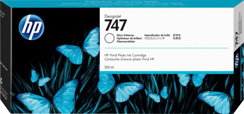 HP 747 - gloss enhancer - original - DesignJet - ink cartridge, photo 1 of 1