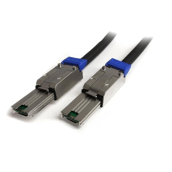 STARTECH.COM 1m External Mini SAS Cable - Serial Attached SCSI SFF-8088 to SFF-8088, photo 1 of 1