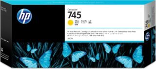 HP 745 gele DesignJet inktcartridge, 300 ml