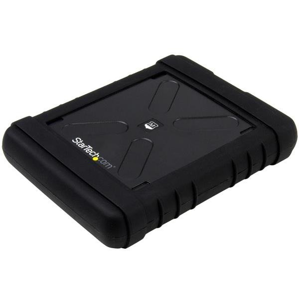 STARTECH.COM 2.5" USB 3.0 Hard Drive Enclosure - Rugged - Supports UASP - Tool-Less - IP54, photo 1 of 1