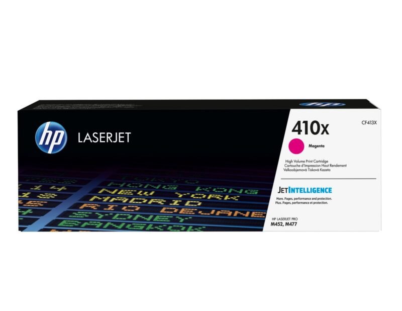 HP 410X - High Yield - magenta - original - LaserJet - toner cartridge (CF413X), photo 1 of 1