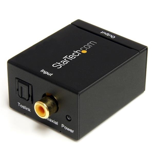 STARTECH.COM SPDIF Digital Coaxial or Toslink Optical to Stereo RCA Audio Converter, photo 1 of 1