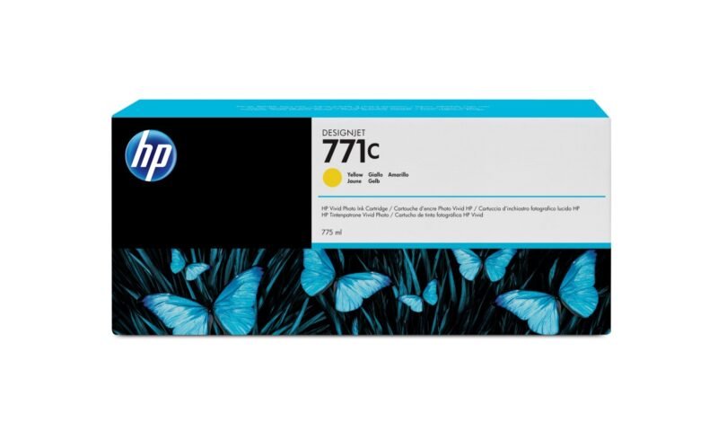 HP 771C - yellow - original - ink cartridge, photo 1 of 1