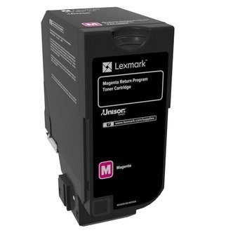 LEXMARK - magenta - original - toner cartridge - LCCP, LRP, photo 1 of 1