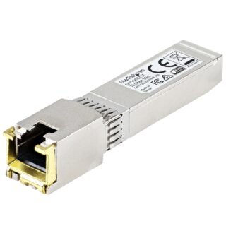 STARTECH.COM MSA Uncoded Compatible SFP+ Module, 10GBASE-T, SFP to RJ45 (Copper) for Cat6 and Cat5e,