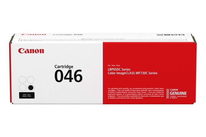 CANON 046 - black - original - toner cartridge, photo 1 of 1