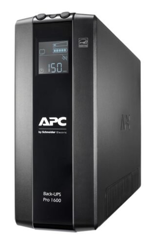 SCHNEIDER ELECTRIC Back-UPS Pro BR1600MI Line-interactive UPS - 1.60 kVA/960 W - Tower - AVR