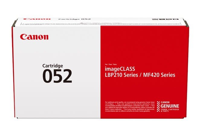 CANON 052 - black - original - toner cartridge, photo 1 of 1