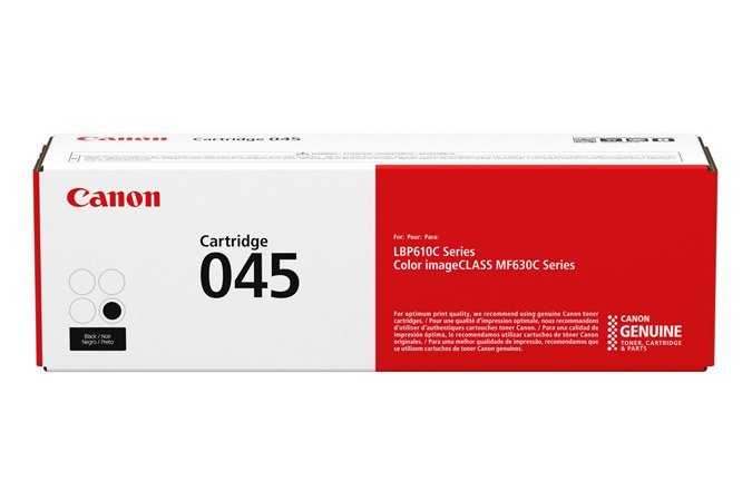 CANON 045 - black - original - toner cartridge, photo 1 of 1