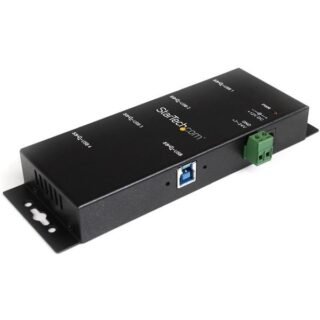 STARTECH.COM 4-Port USB 3.0 Hub - Industrial USB Expansion Hub with ESD Protection - TAA Compliant