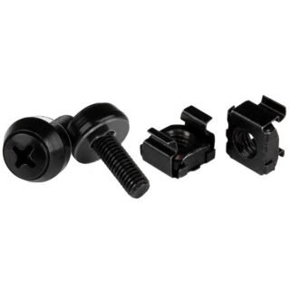 STARTECH.COM M5 x 12mm Screws and Cage Nuts - 100 Pack