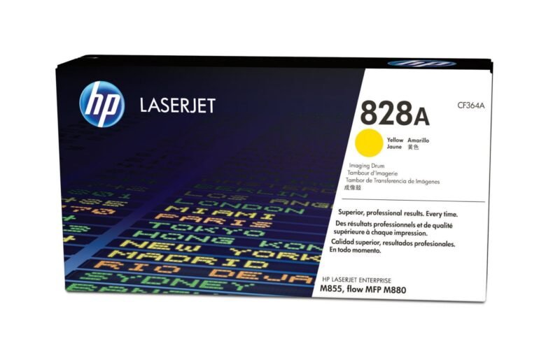 HP 828A gele LaserJet fotogevoelige rol, foto 1 van 1