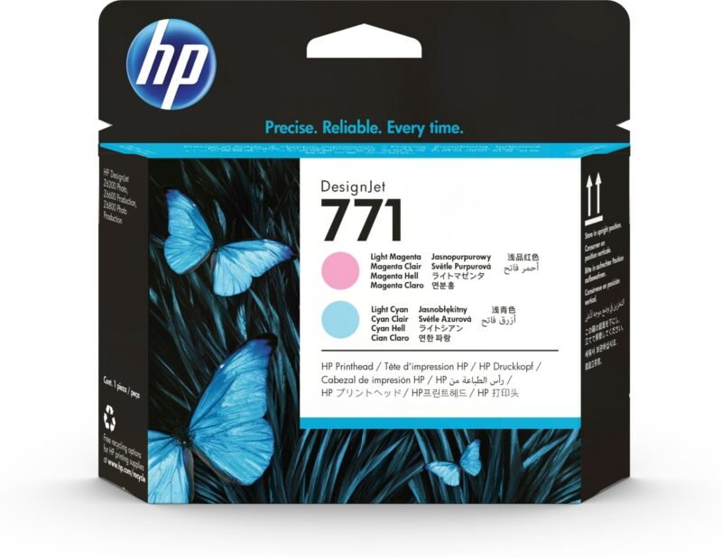 HP 771 licht-magenta/licht-cyaan DesignJet printkop, foto 1 van 1