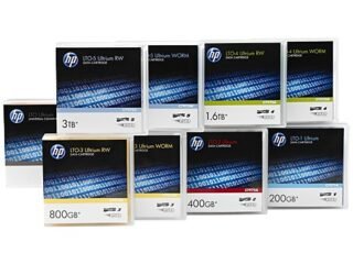 HP Data Cartridge LTO-7 - Rewritable - 6.25 TB (Native) / 15 TB (Compressed) - 846 m Tape Length