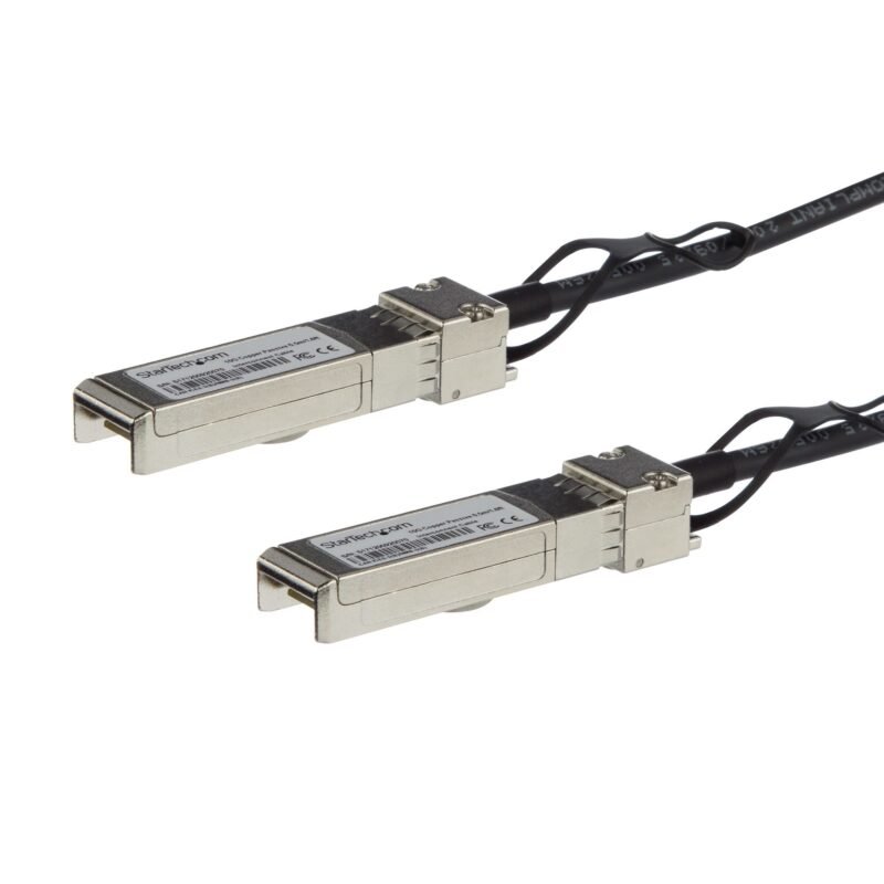 STARTECH.COM MSA Uncoded Compatible 1m 10G SFP+ to SFP+ Direct Attach Breakout Cable Twinax, 10 GbE, photo 1 of 1