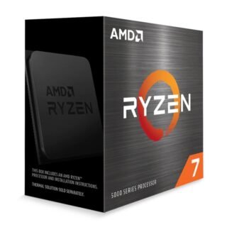 AMD Ryzen 7 5800X 3.8GHz 8 Core AM4 Processor, 16 Threads, 3.8GHz up to 4.5GHz Boost, 36MB Cache, 105W, No Fan, No Graphics