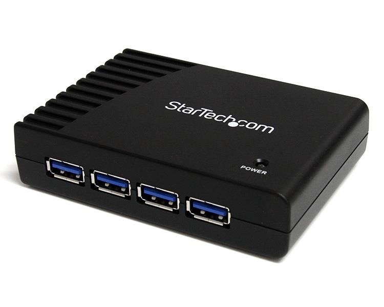 STARTECH.COM 4-Port USB 3.0 SuperSpeed Hub with Power Adapter, photo 1 of 1