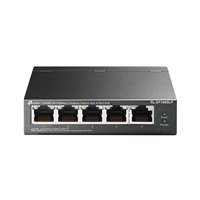 TP-Link TL-SF1005P 5-Port 10/100Mbps Metal Desktop PoE Switch with 4-Port PoE (58W)