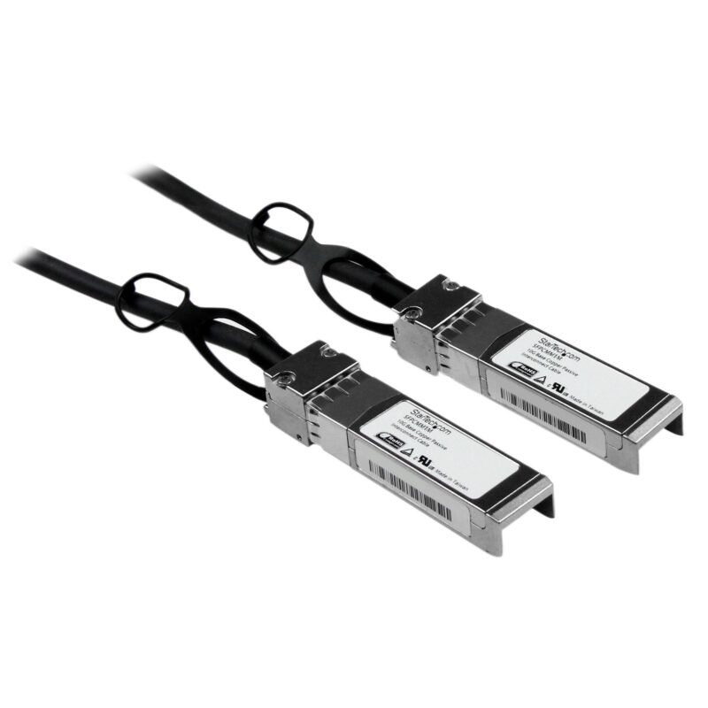 STARTECH.COM Cisco SFP-H10GB-CU1M Compatible 1m 10G SFP+ to SFP+ Direct Attach Cable Twinax, 10GbE S, photo 1 of 1