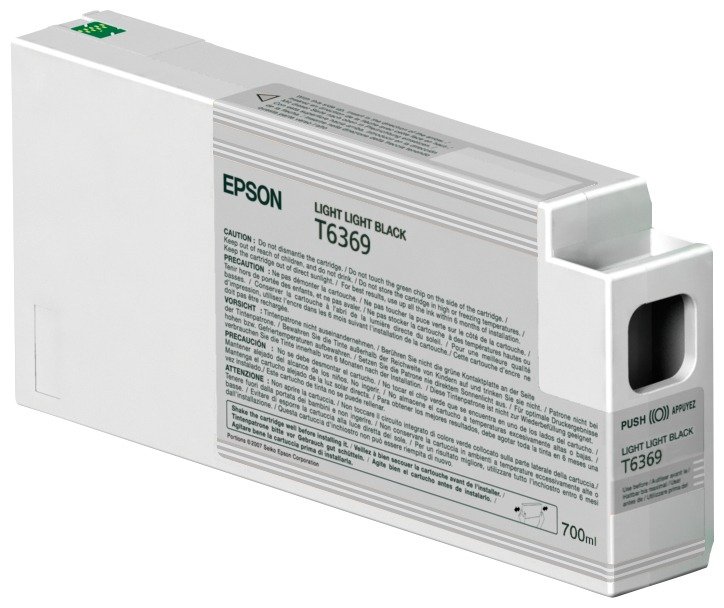 Epson inktpatroon Light Light Black T636900 UltraChrome HDR 700 ml, foto 1 van 1