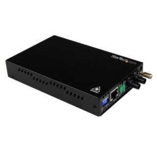 STARTECH.COM 10/100 Mbps Multi Mode Fiber Media Converter ST 2 km - 10/100Base-TX, 100Base-FX