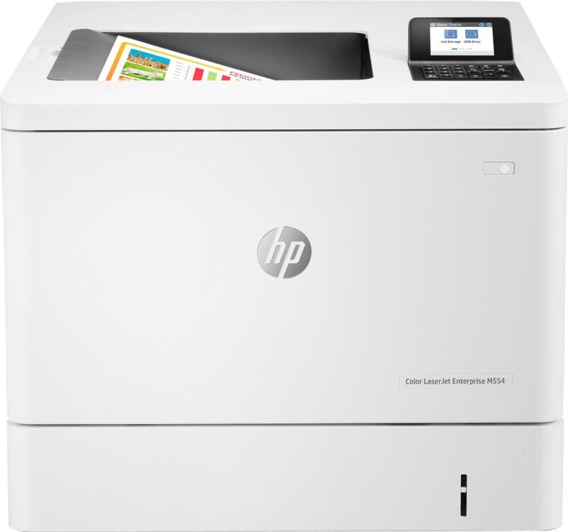 HP Color LaserJet Enterprise M554dn printer, foto 1 van 1