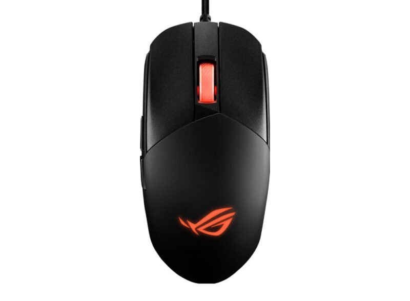 Asus ROG Strix Impact III RGB Ultralight Gaming Mouse, USB, Up to 12000 DPI, Semi-Ambidextrous, Near-Zero Click Latency, photo 1 of 1