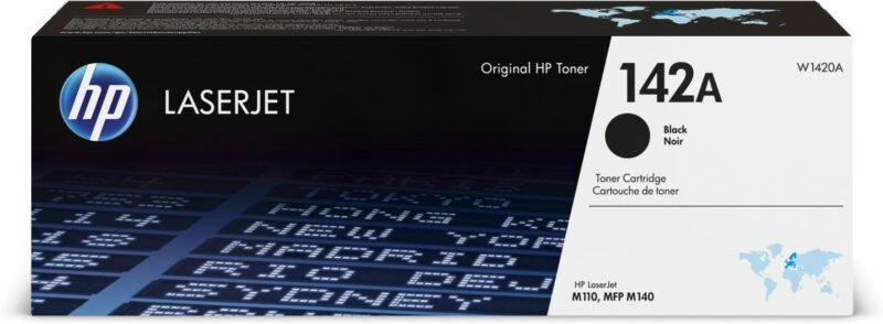 HP 142A originele zwarte LaserJet tonercartridge, foto 1 van 1