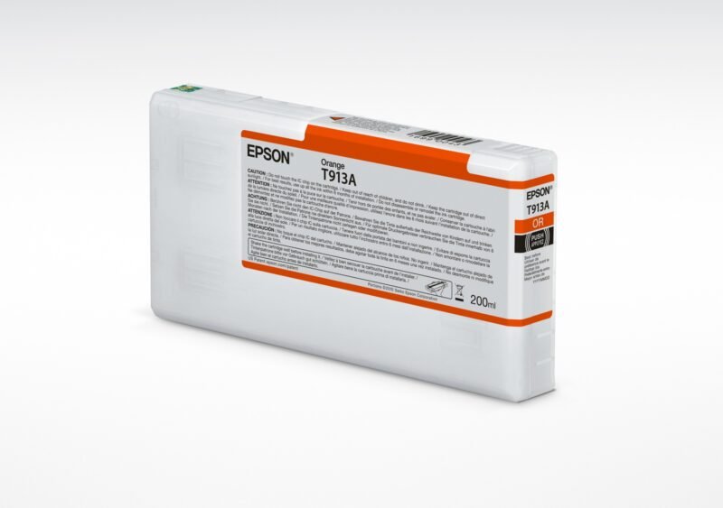 Epson T913A Orange Ink Cartridge (200ml), foto 1 van 1