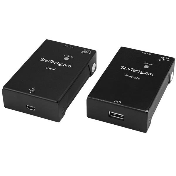 STARTECH.COM USB 2.0 Extender over Cat5e/Cat6 Cable (RJ45), Up to 165ft (50m), High Speed USB Port E, photo 1 of 1