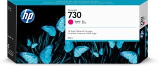 HP 730 magenta DesignJet inktcartridge, 300 ml