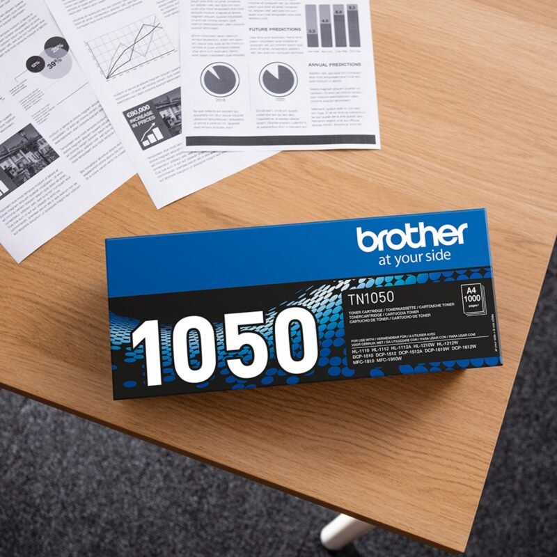 BROTHER TN1050 - black - original - toner cartridge, photo 1 of 1