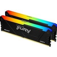 Kingston FURY Beast KF432C16BB2AK2/32 System Memory, RGB, 32GB, (2x16GB) 3200MHz, DDR4, Non-ECC