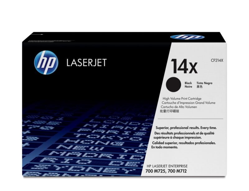 HP 14X originele high-capacity zwarte LaserJet tonercartridge, foto 1 van 1