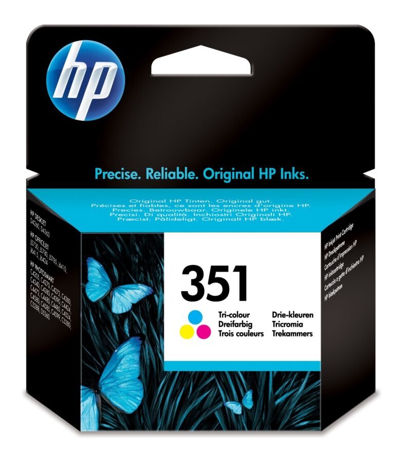 HP 351 originele drie-kleuren inktcartridge, foto 1 van 1