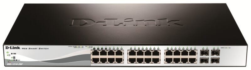 D-LINK WebSmart DGS-1210-28P 24 Ports Manageable Ethernet Switch - 2 Layer Supported, photo 1 of 1