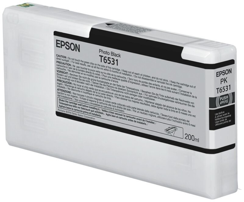 Epson T6531 Photo Black Ink Cartridge (200ml), foto 1 van 1