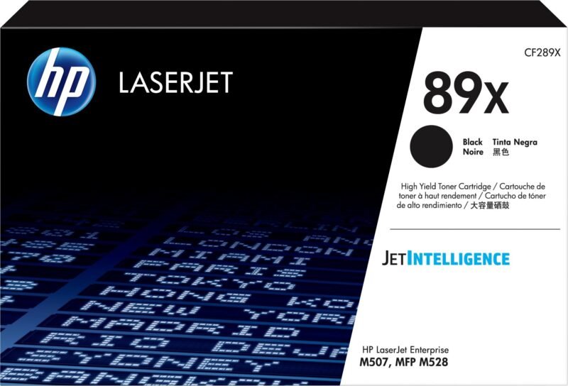 HP 89X originele high-capacity zwarte LaserJet tonercartridge, foto 1 van 1