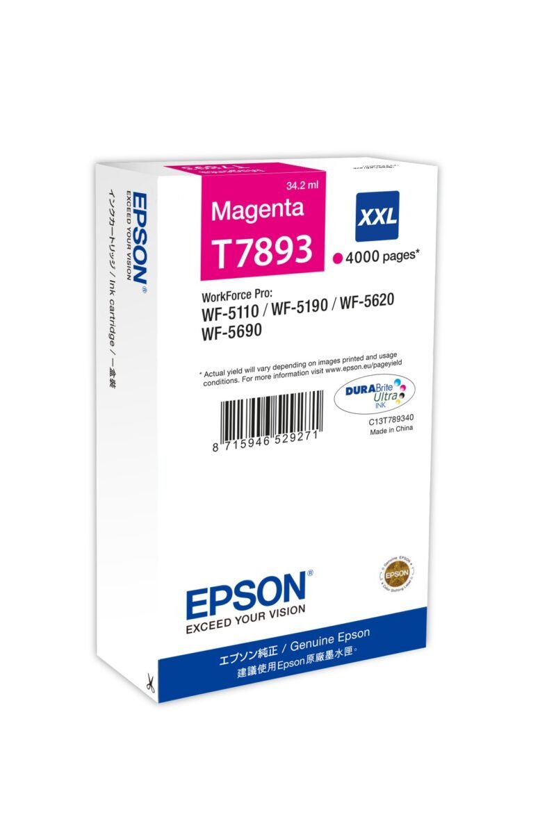 Epson Ink Cartridge XXL Magenta, foto 1 van 1