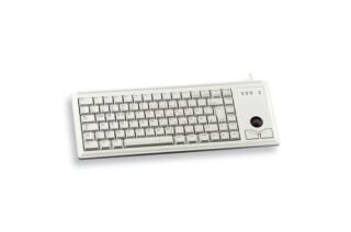 CHERRY Compact-Keyboard G84-4400 - keyboard - French - light grey
