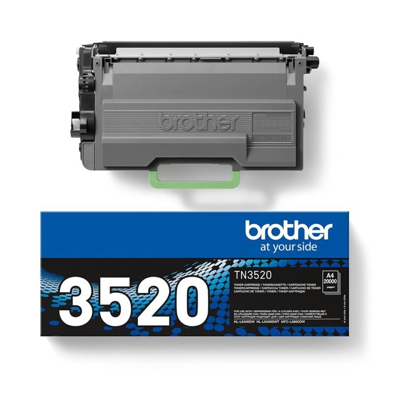 Brother TN-3520 tonercartridge 1 stuk(s) Origineel Zwart, foto 1 van 1
