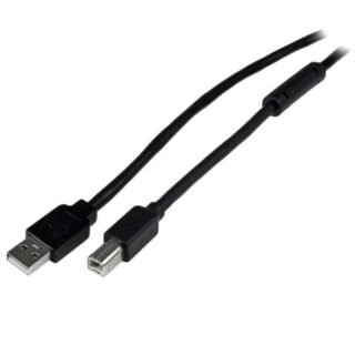 STARTECH.COM 20m / 65 ft Active USB 2.0 A to B Cable - Long 20 m USB Cable - 20m USB Printer Cable