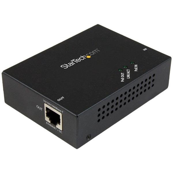 STARTECH.COM 1 Port Gigabit PoE+ Extender 802.3at & 802.3af -100m (330 ft.), photo 1 of 1