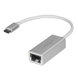 STARTECH.COM USB-C to Gigabit Ethernet Adapter - Aluminum - Thunderbolt 3 Port Compatible