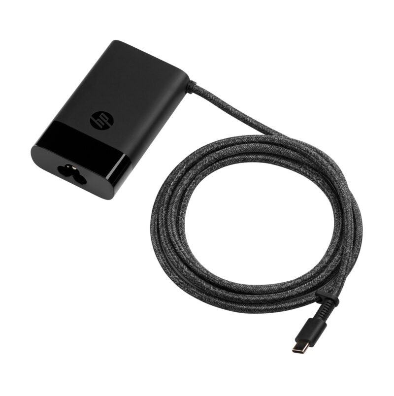 HP 65 W AC Adapter - Universal Adapter - USB Type-C - For Notebook, USB Type C D, photo 1 of 1