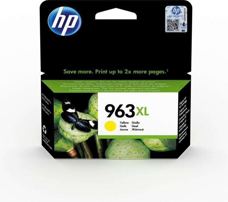HP 963XL originele high-capacity gele inktcartridge, foto 1 van 1