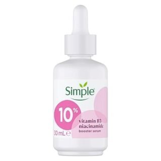 Simple 10% Niacinamide (Vitamin B3) Booster Serum Serum Skin Care Product Suitable for all Skin Types for Even Skin Tone and Texture 30 ml